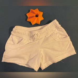 White Sweat Shorts 🤍